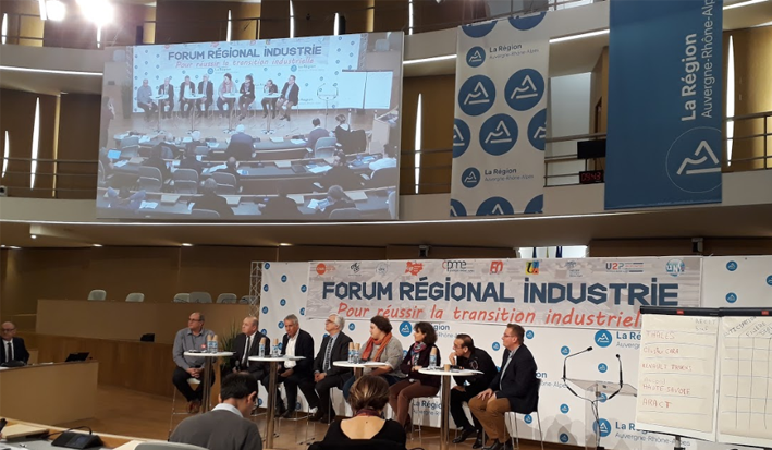 Forum régional de l’industrie – présentation de la région Auvergne – Rhône-Alpes